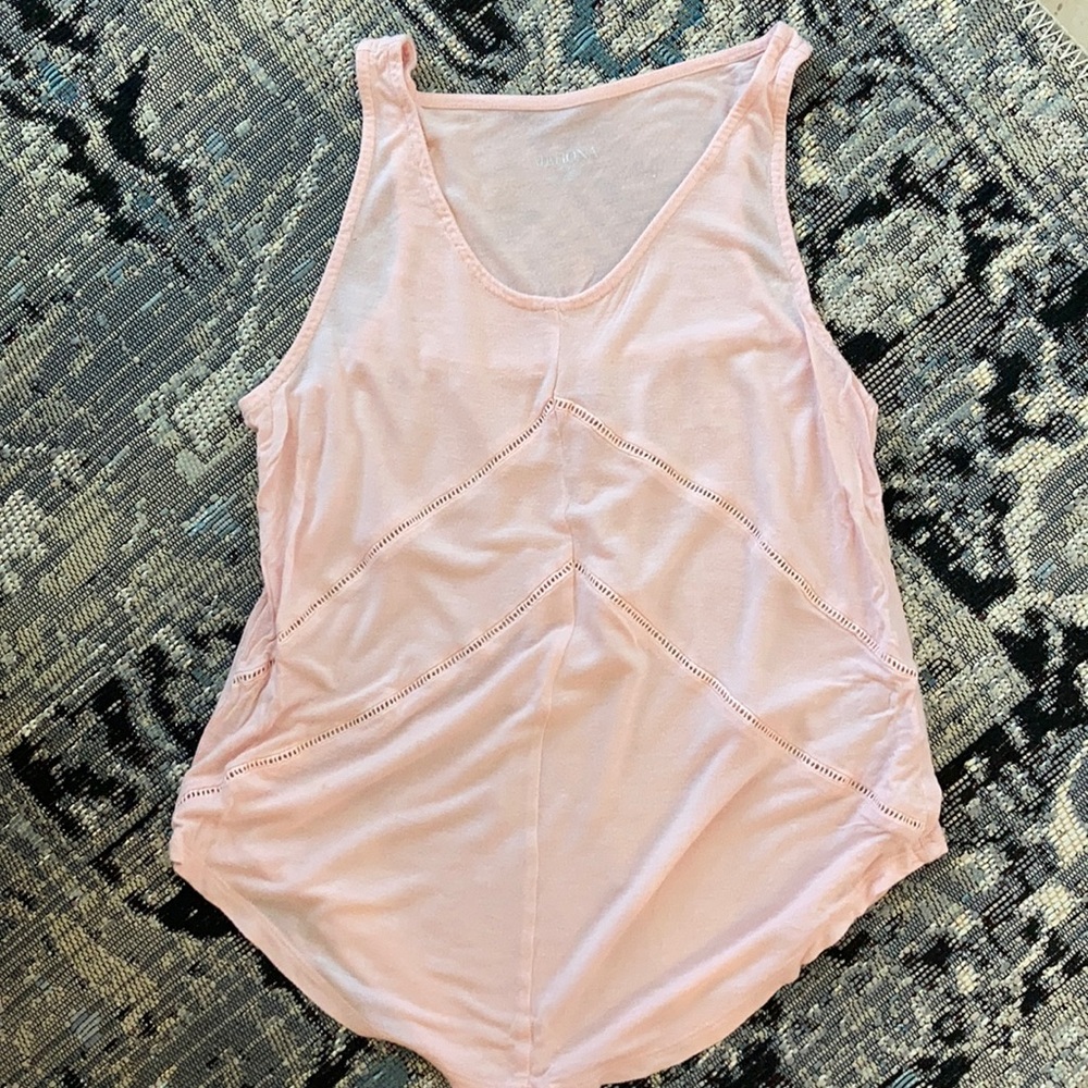 Soft pink tank